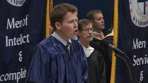 LaSalle College High School Graduation 2009; Steve Stanton