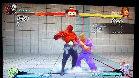 Cody - Mid screen unblockable setup on Seth (variation)