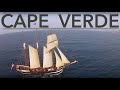 Tall Ship sailing Cape Verde on Three mastered Tall Ship Oosterschelde ( Africa )