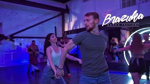Brazuka 2020. Sergey Kolpikov & Alla Sidorova #Zouk improvisation