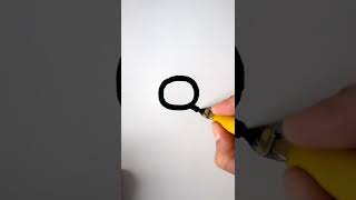 Learn Informal Capitals in 60 Sec with Sandro Bonomo using Speedball B-Series #shorts #calligraphy