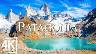 Patagonia 4K Ultra HD - Relaxing Music With Beautiful Nature Scenes - Amazing Nature
