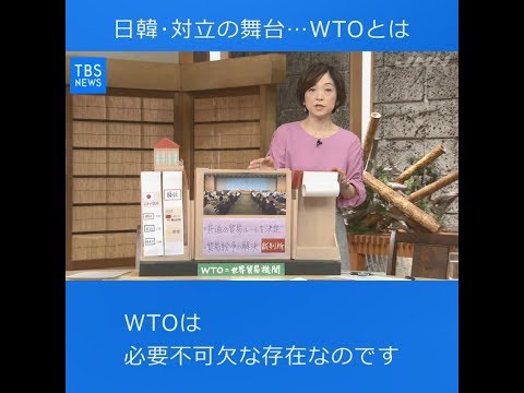 【サンデーモーニング】日韓・対立の舞台・・・ＷＴＯとは