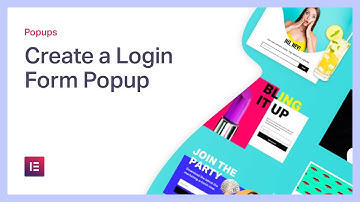 Create a Login Form Popup in WordPress with Elementor