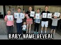 New baby name reveal