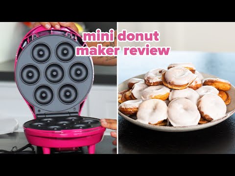 Mini Donut Recipe, Sofiner Waffle Maker