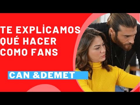 Te explicamos qué hacer como fans #canyaman #demetozdemir #erkencikus