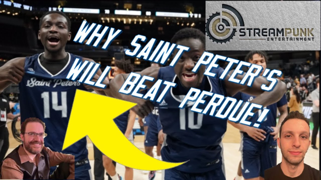 Why St Peter's College Can Beat Perdue!!! March Madness 2022 YouTube