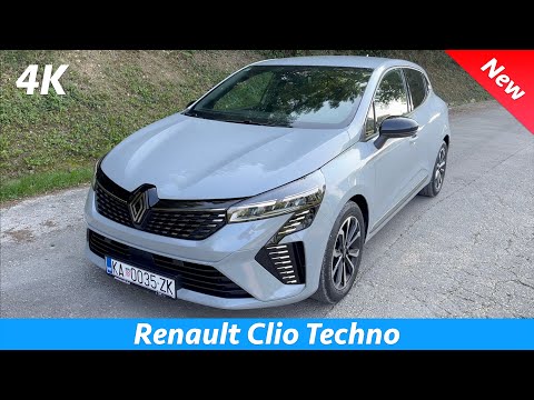 Renault Clio 2024 Techno - Revue COMPLÈTE en 4K (1.0 TCe 90 CV, manuelle 6 vitesses)