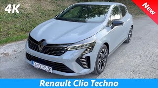 Renault Clio 2024 Techno - FULL Review in 4K (1.0 TCe 90 HP, 6-speed manual)