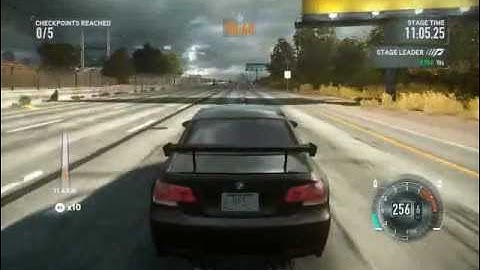 NFS Run Gameplay #2 on Dual Core E5700 and GeForce GT430