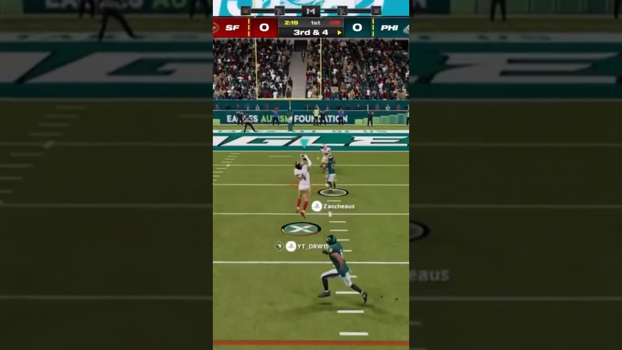 FRED WARNER PICKS OFF JALEN HURTS IN MADDEN 24