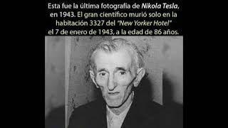 ULTIMA FOTO DE NIKOLA TESLA EN VIDA. ESTA ES SU HISTORIA.