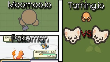 Moomoo.io + Pokemon = Taming.io, Taming.io First Impressions Gameplay