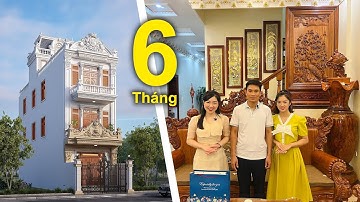 Mẫu nhà phố 3 tầng 1 tum mặt tiền 5m x15m kiến trúc tân cổ điển | Kiến trúc Achi