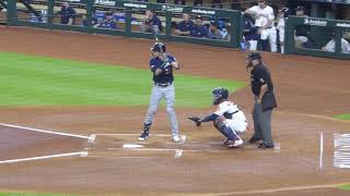 Christian Yelich at bat...Brewers vs. Astros...6/11/19