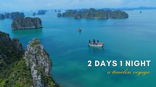 [Video itinerary] Bai Tu Long Bay 2 day 1-night cruise aboard Red Dragon Junk