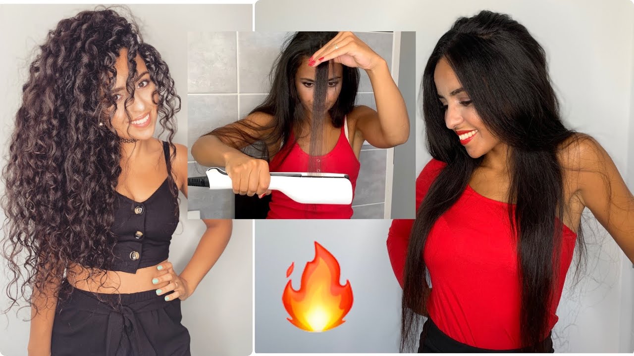 Comment LISSER ses cheveux SANS  les ABÎMER + ASTUCES  pour un lissage sur 1SEMAINE impeccable !