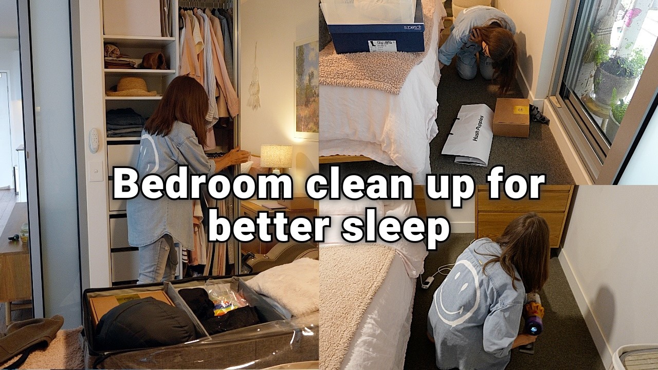 Bedroom DECLUTTER and DEEP CLEAN for Sleep & Wellbeing | Capsule ...
