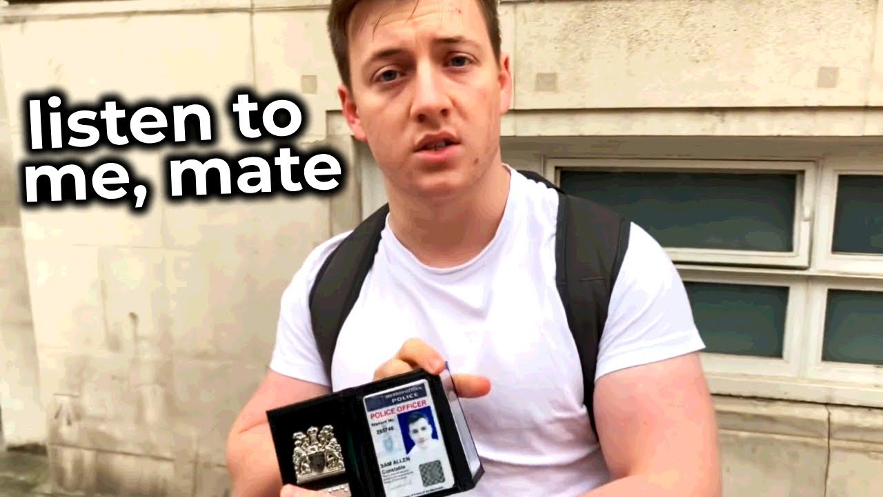 Британский полицейский принимает решение, которое мгновенно приводит к обратным результатам