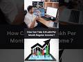 How can take 2.5 lakh per month regular income #investment #investing