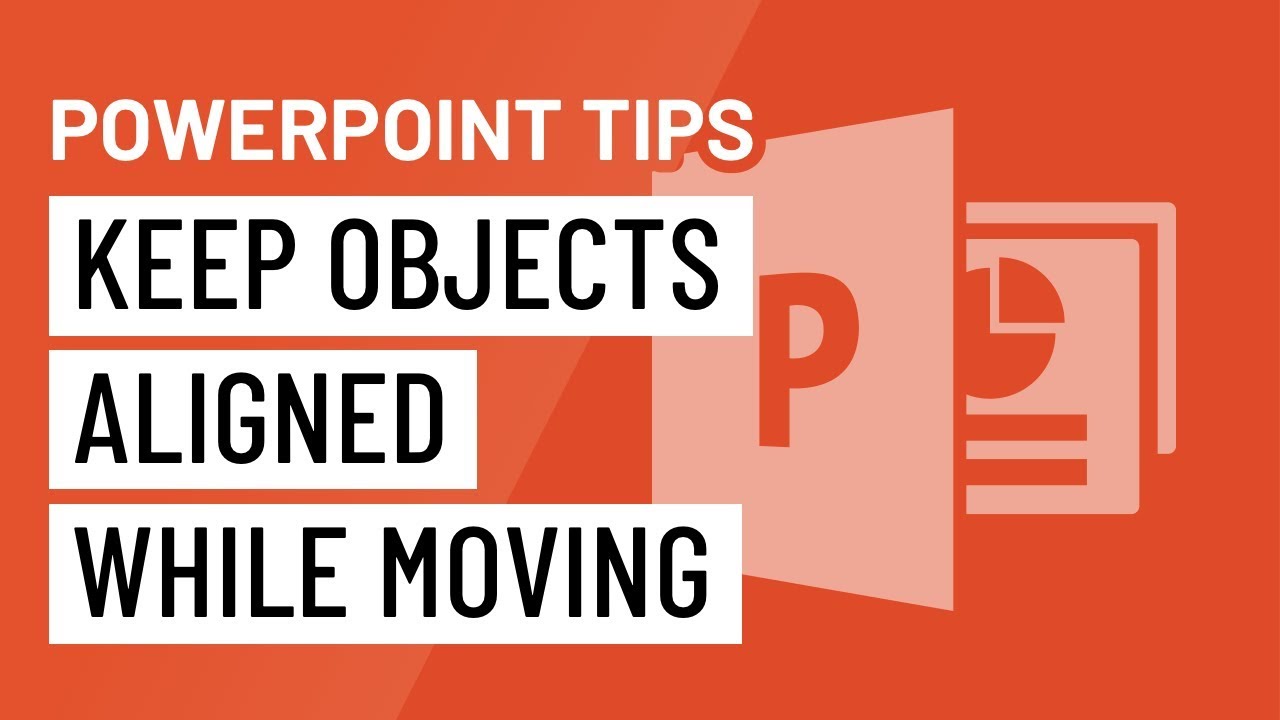 ⁣PowerPoint Quick Tip: Keep Objects Aligned While Moving