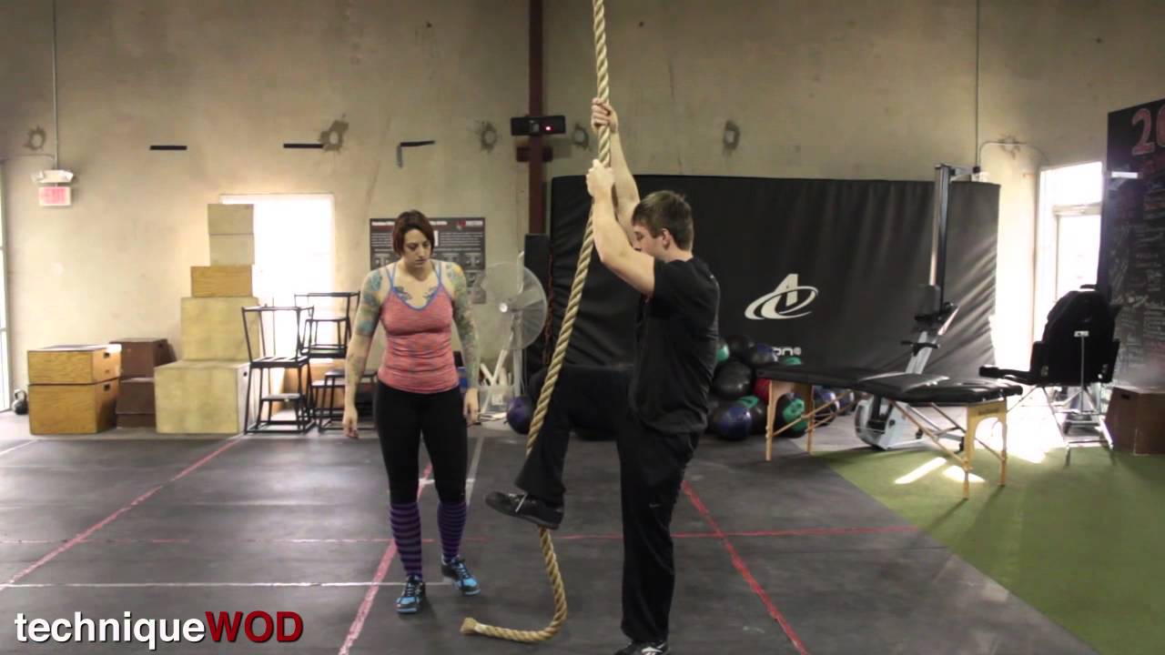 How To Climb A Rope For CrossFit Part 2: The J Hook and Final