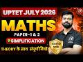 UPTET July 2026 Maths | Class-18 | Simplification Complete Chapter | Paper 1&2 | Tet Mantra