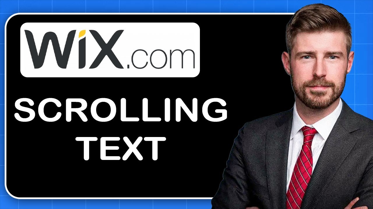 How to Make Scrolling Text in Wix