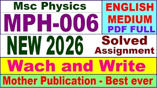 Celebrity MPH 006 solved assignment 2026 in English || mph 006 solved assignment 2026 || ignou mph6 Net Worth