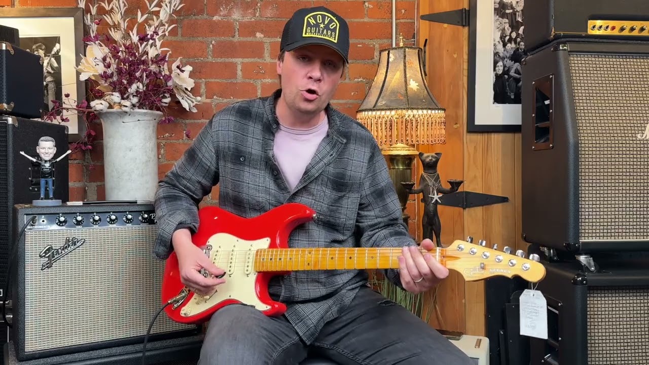 2001 G&L Legacy in Fullerton Red