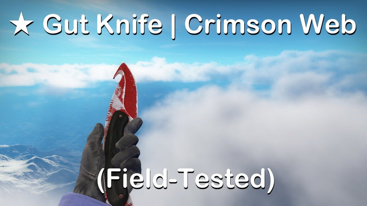 Gut Knife Crimson  (FieldTested) YouTube