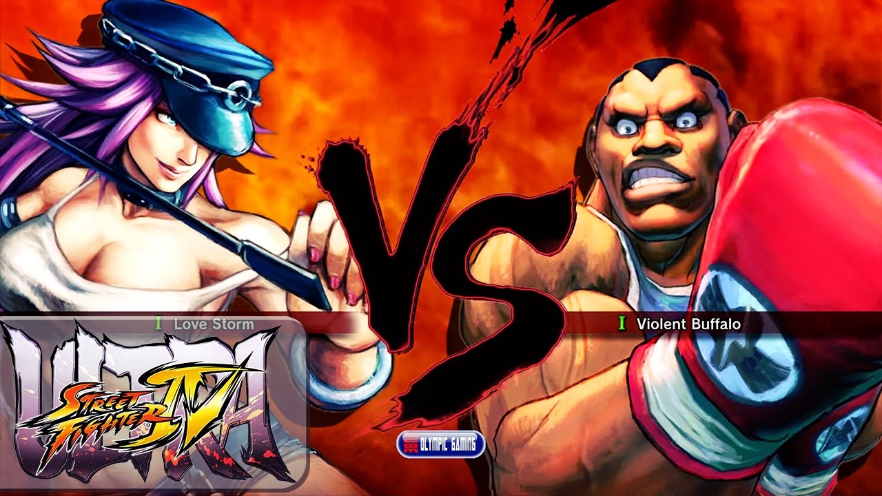 USF4: Level 99 Lil B (Balrog) Vs SelfDeception (Poison) XBL HD