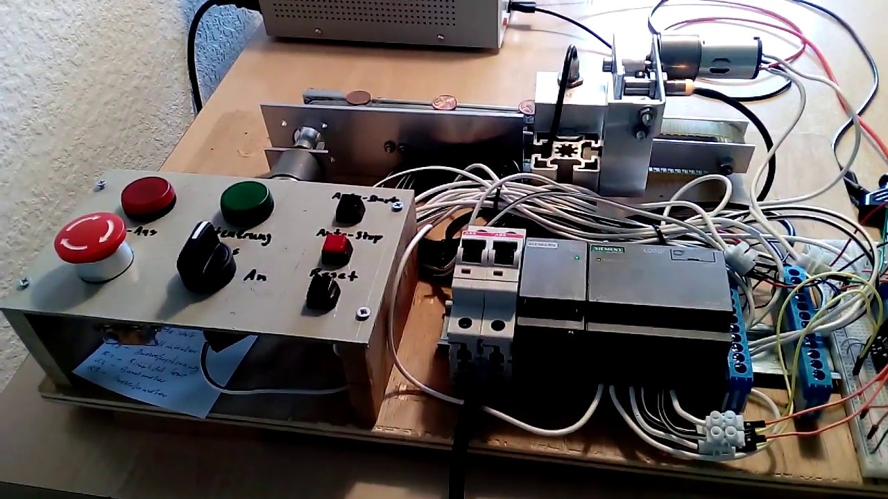 Plc controlled sorting machine