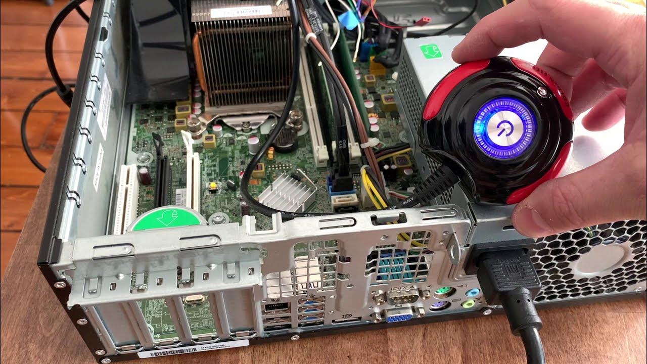 Adding External Power Button To Arcade PC YouTube