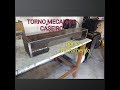 Como fazer Torno mecânico caseiro Parte 1 barramento mechanical lathe base and bus