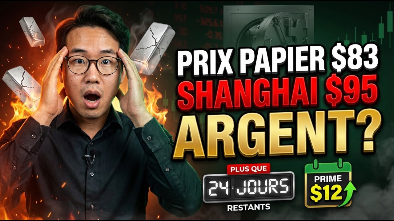 Prix papier $83, Shanghai $95 — Prime de $12, plus que 24 jours d’argent