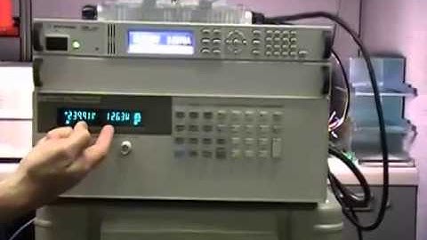 Microinverter Test Using Agilent SAS   Part 9 of 11 --  Front Panel