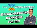 20 HVAC Marketing Techniques for 2021 | HVAC Webmasters