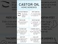 CASTOR OIL HOME REMEDIES YOU SHOULD KNO. #viral #motivation #healthyfood #facts