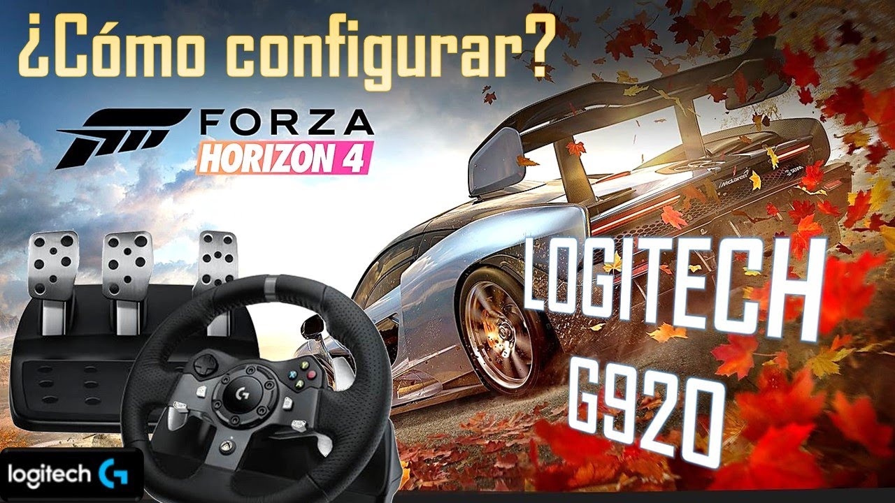 Compulsión facultativo tipo Cómo configurar el volante Logitech G920? Forza Horizon 4 - YouTube