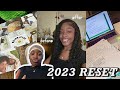 2023 RESET | vision boards , hair appointments, goal setting, planning content &amp; more