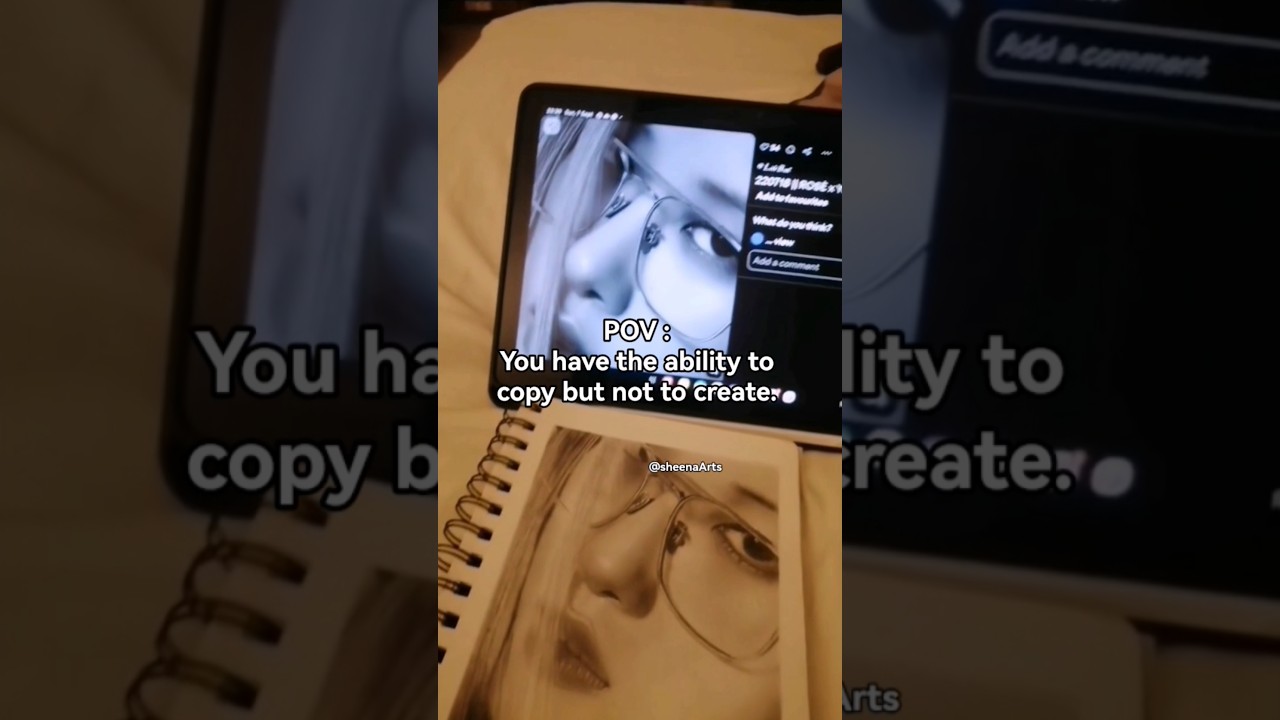 maybe im just good at copying 