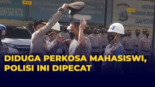 Bayu Tamtomo, Polisi Pelaku Pemerkosaan Mahasiswi Diberhentikan dengan Tidak Hormat