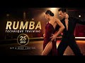 🔥 Rumba Technique Training (Hip &amp; Body Control) | 25 BPM Ballroom Practice