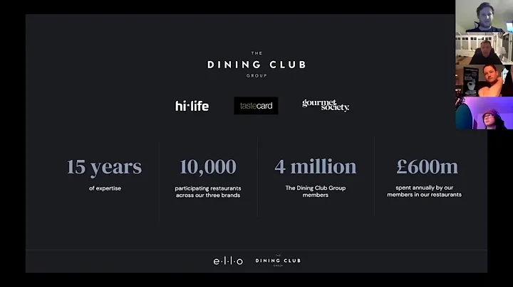 Allan Farrell From The Dining Club Group on the So...