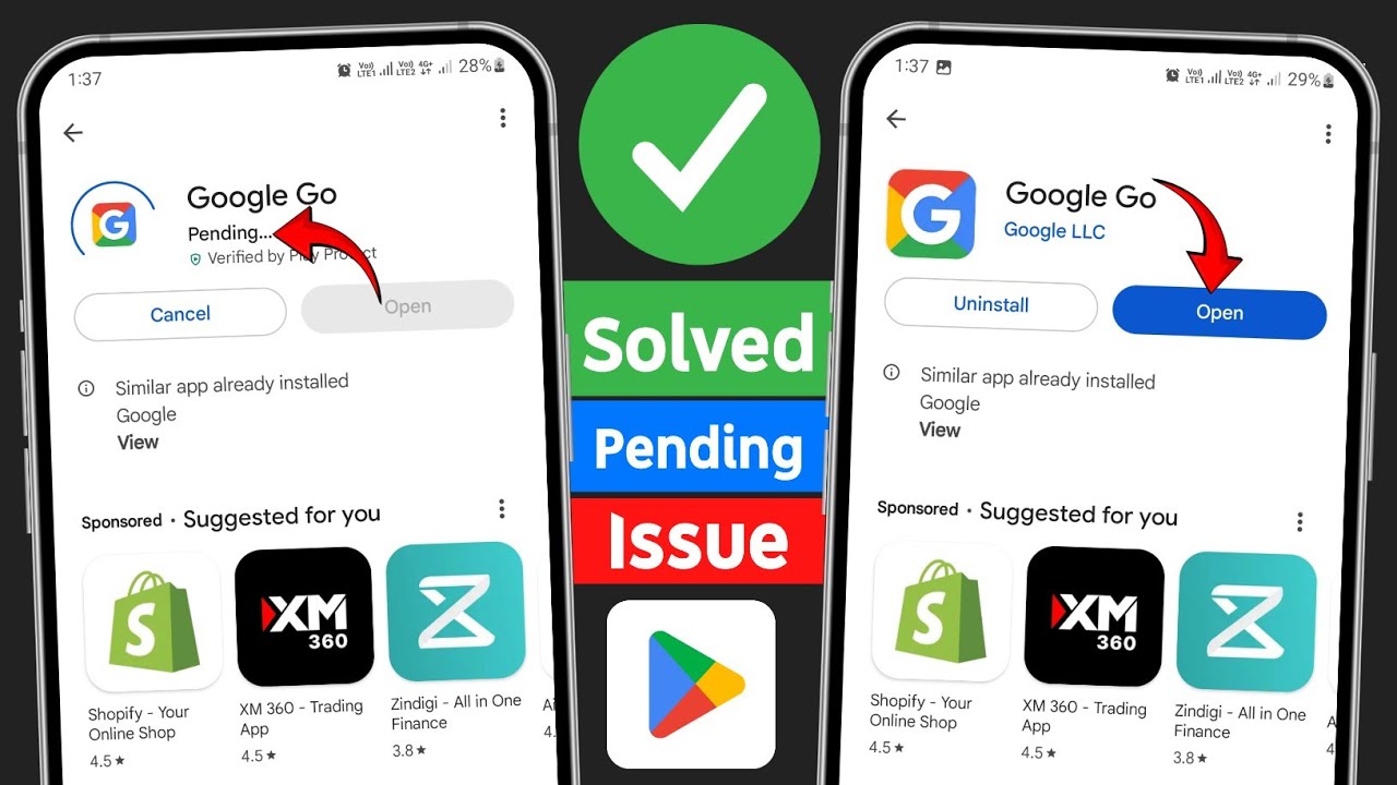 How to Fix Play Store Download Pending Problem - Quick & Easy Solution ...