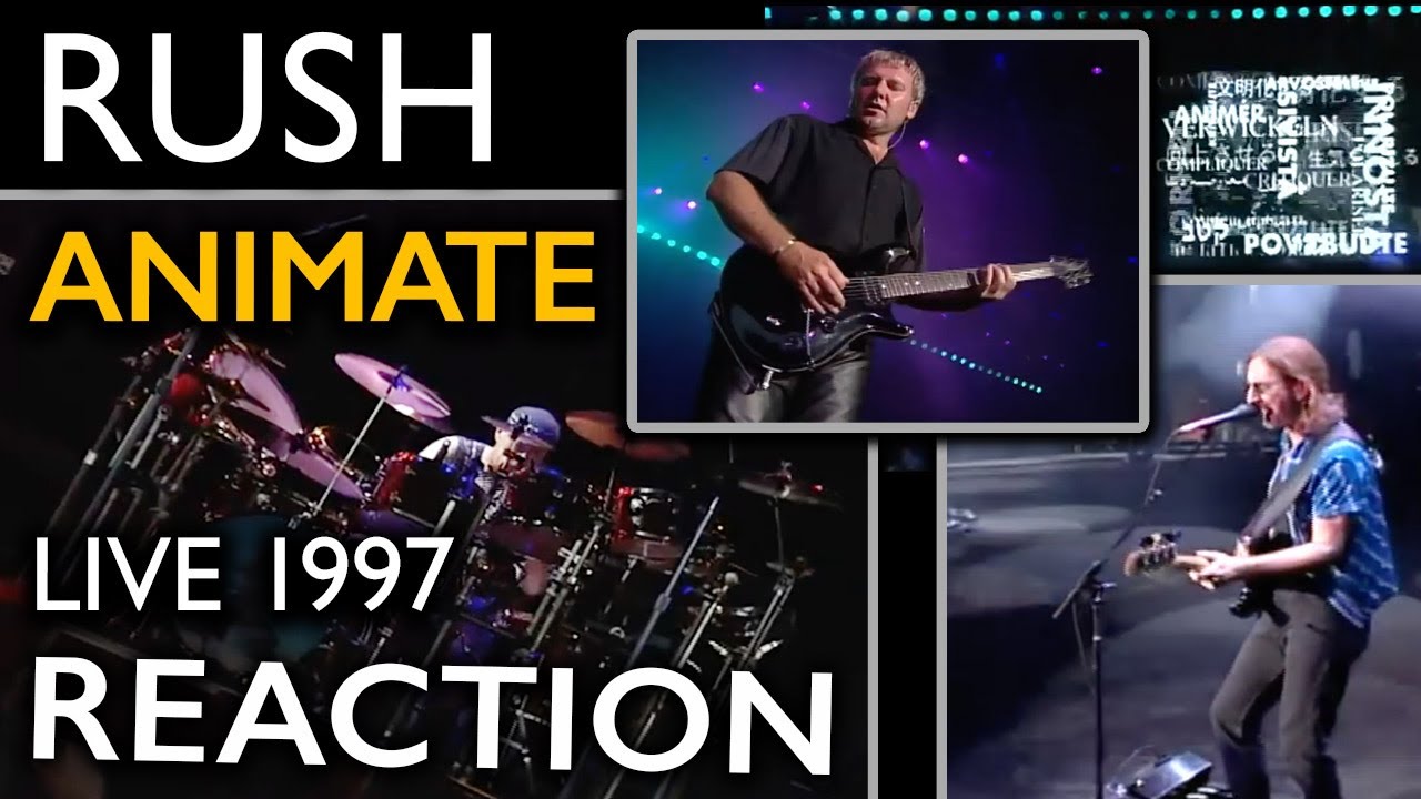 REACTION RUSH Animate (Live 1997) Just Before Neil's Sabbatical YouTube