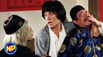 Jackie Chan Restaurant Fight Scene | Drunken Master