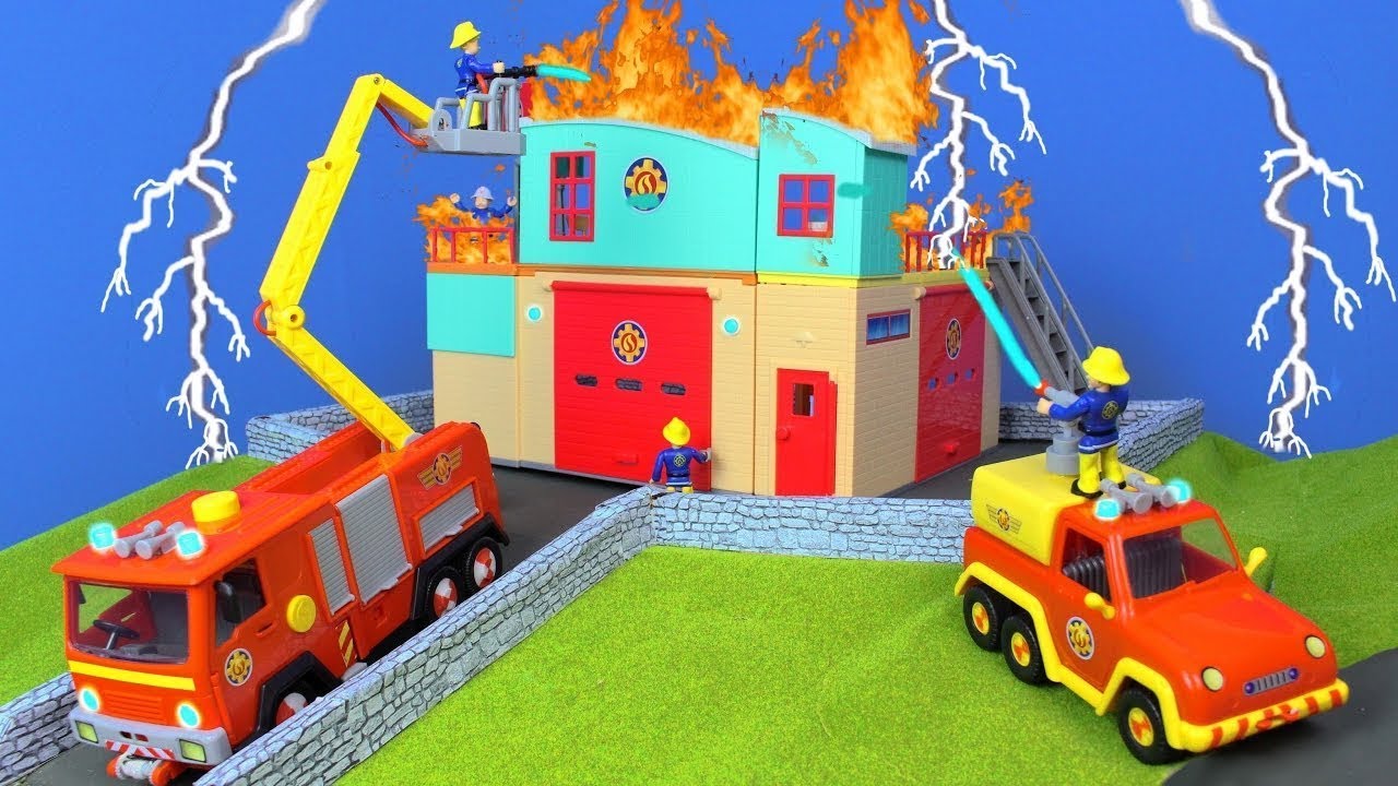 pennywise Fireman new episodes: Best Fire Engine & Station Rescue Collection for kids